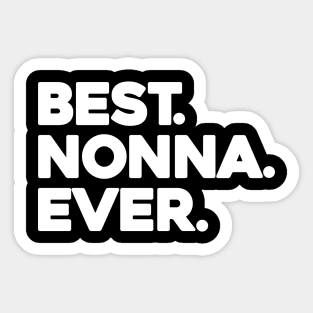 Best Nonna Ever Sticker